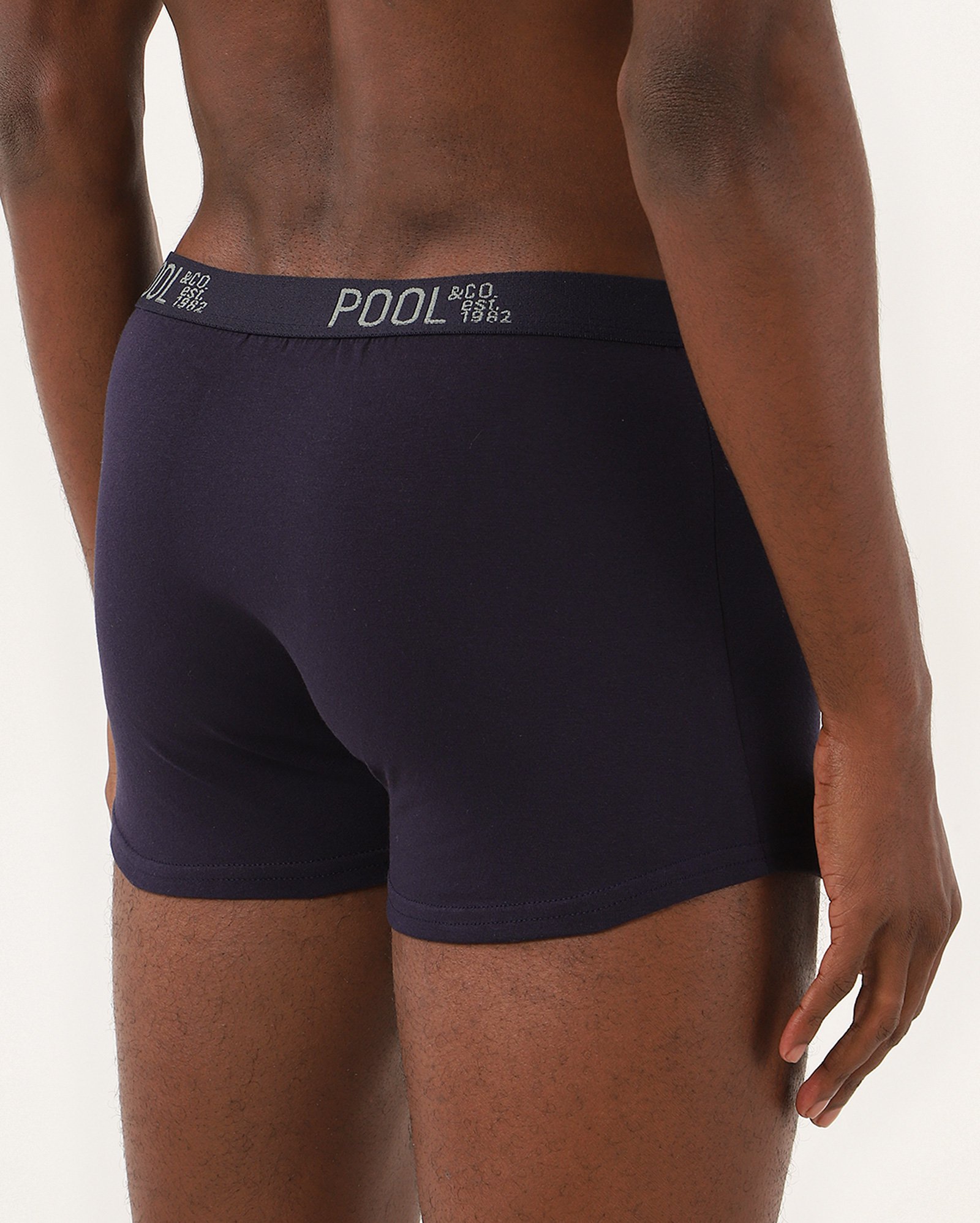 Cueca boxer básica - Azul Escuro