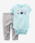 Conjunto Cupcake Carter's - Azul Claro