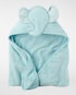 Toalha Banho Elefante Capuz Carter's - Azul Claro