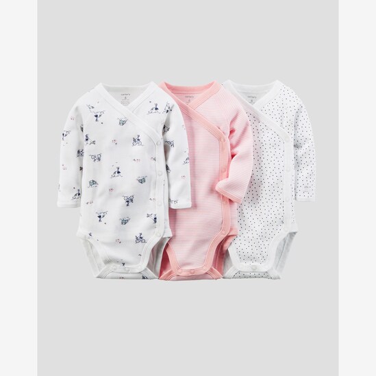 Kit Body Kimono Carter's - Multicor