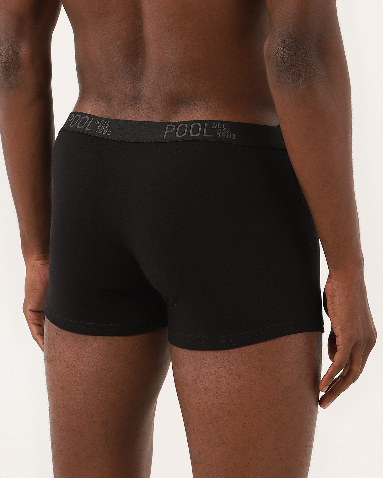 Cueca boxer básica - Preto