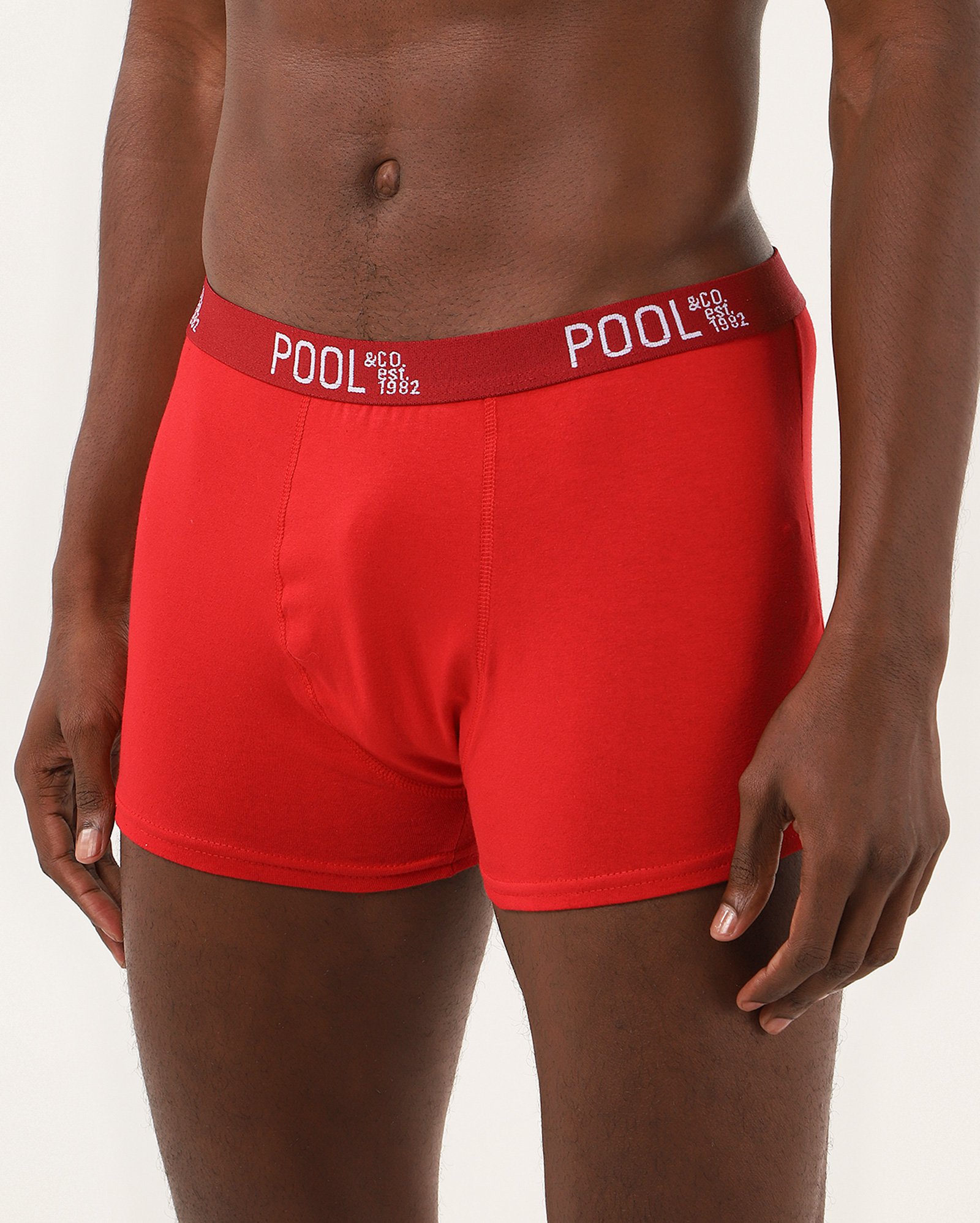 Cueca boxer básica - Vermelho