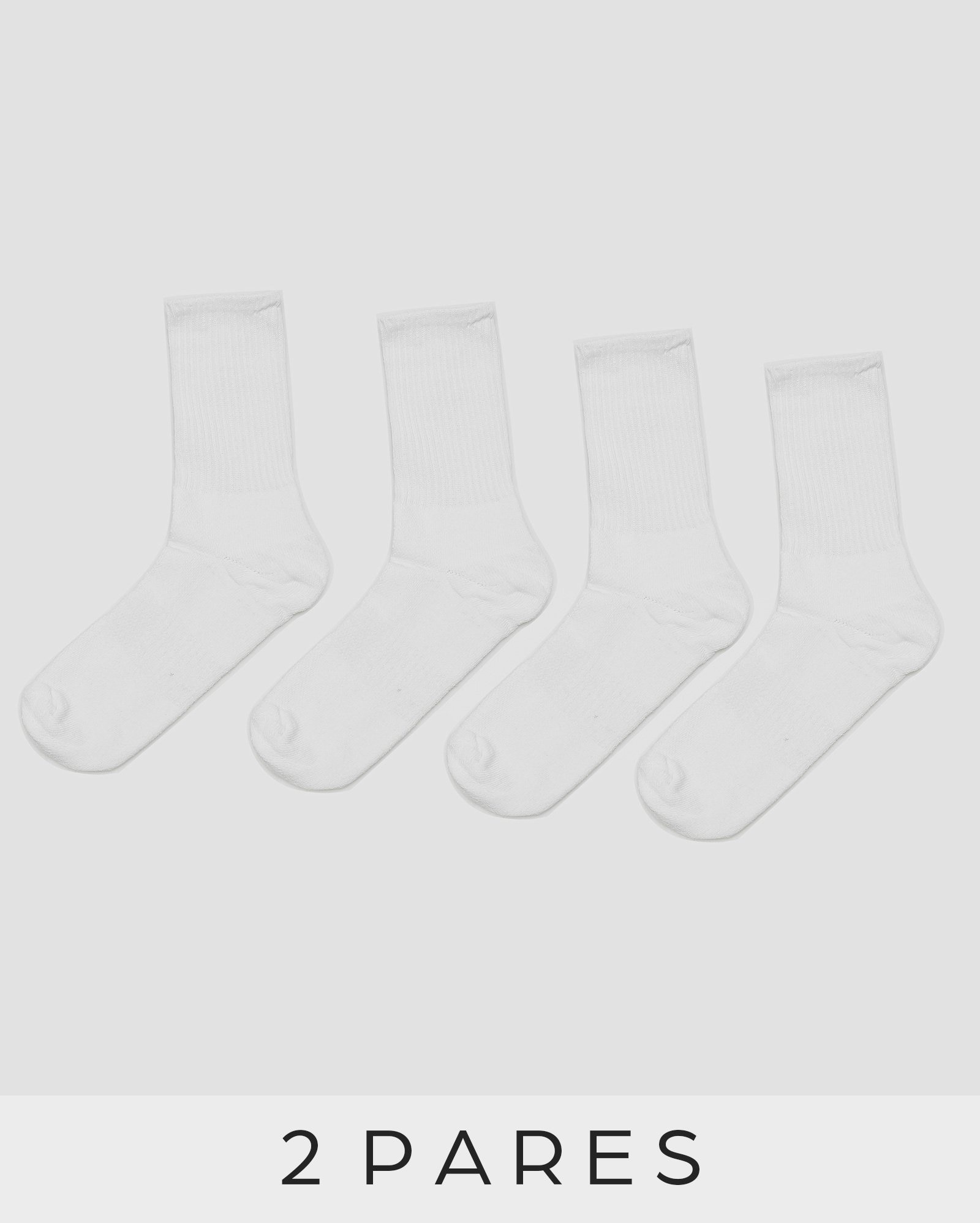 Kit meia masculina 2 pares - Branco | Body Work by Riachuelo