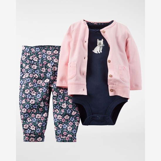 Conjunto Puppie Carter's - Azul