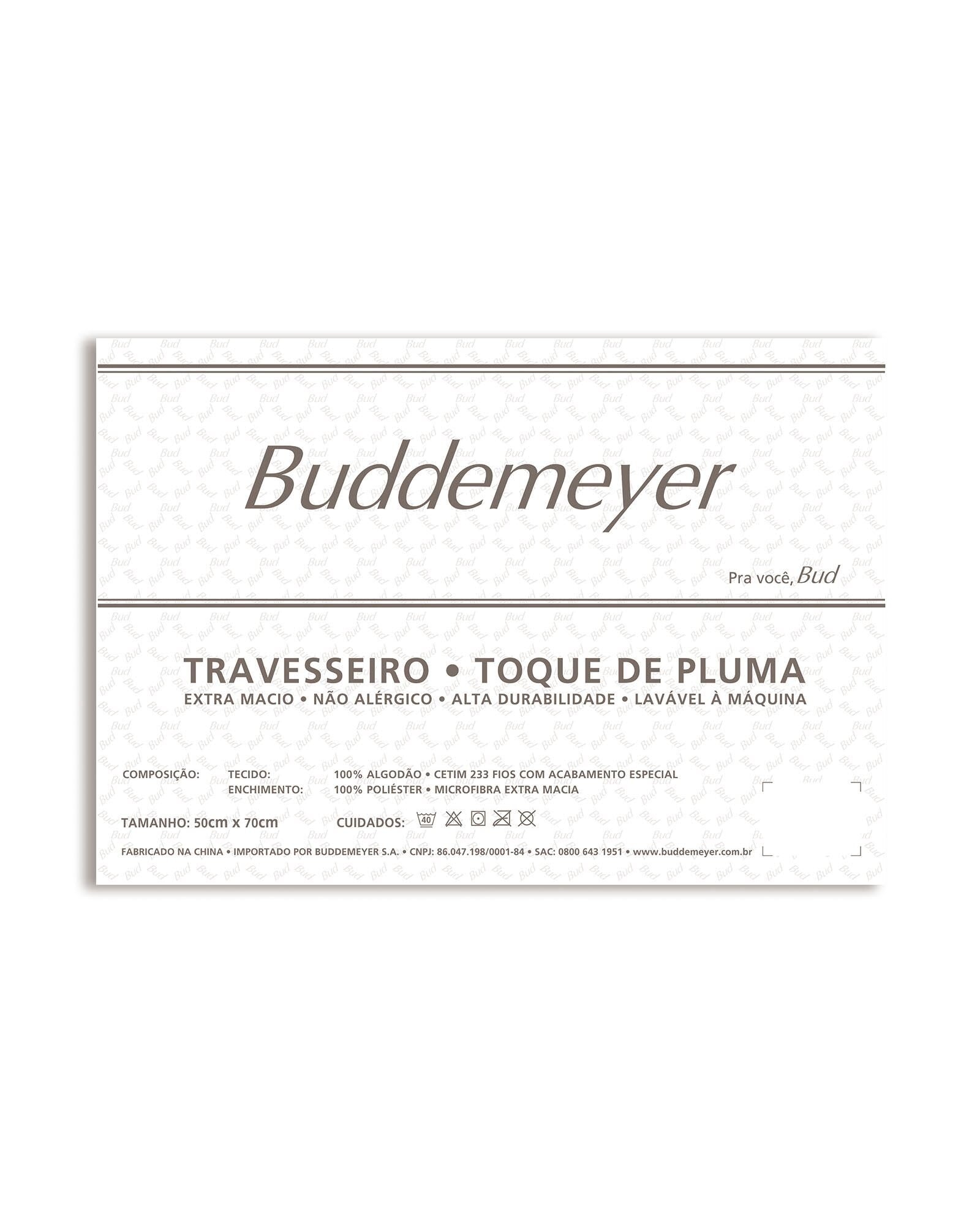 Travesseiro Toque de Pluma Buddemeyer