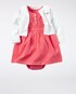 Conjunto Babysoft Dress Carter's - Vermelho