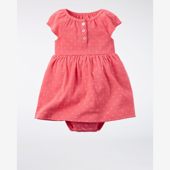 Conjunto Babysoft Dress Carter's - Vermelho