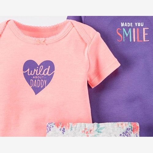 Conjunto Raposinha Carter's - Multicor