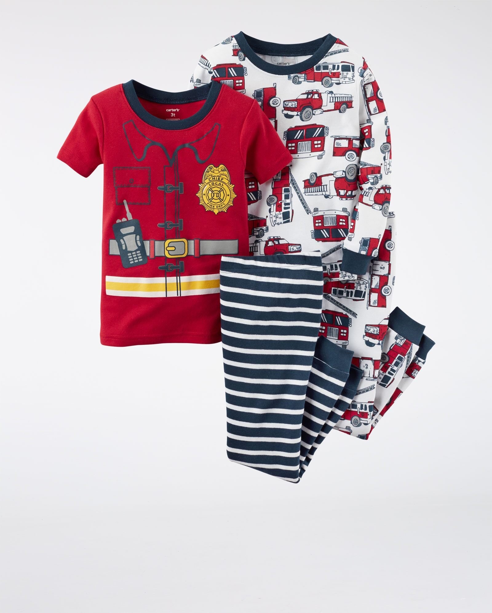 Pijama Infantil Menino Bombeiro Carter, s Original Importado Lançamento em  Promoção | Ofertas na Americanas