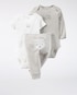 Conjunto Ovelha Basics Carter's - Branco/Cinza