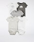 Kit Body 5 Peças Sheep Carter's - Cinza