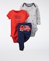 Conjunto Bomber Carter's - Multicor