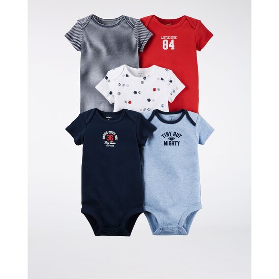 Kit Body 5 Peças Sports Carter's - Multicor