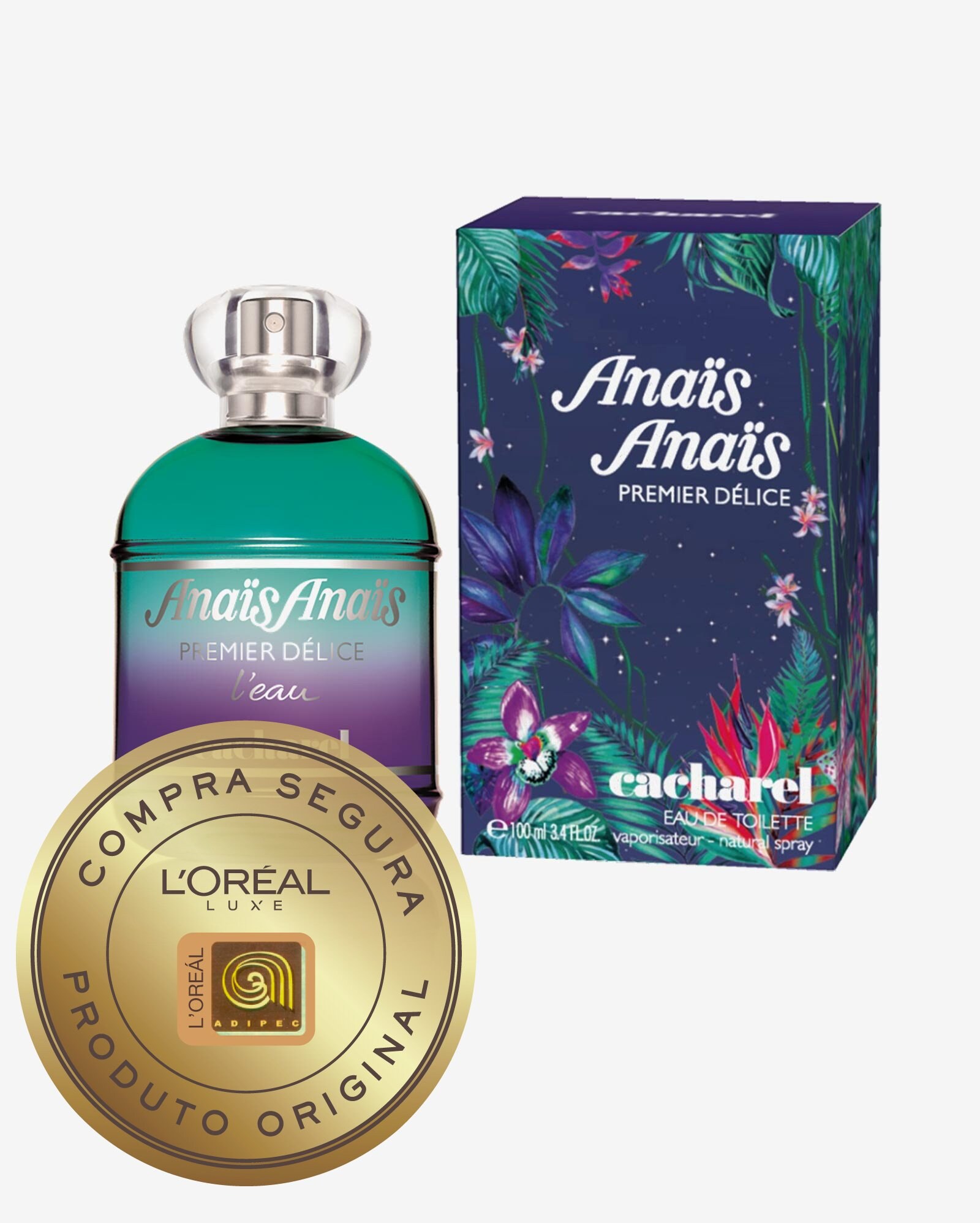 Riachuelo | Perfume Anaïs Anaïs Premier Délice L'eau Noites