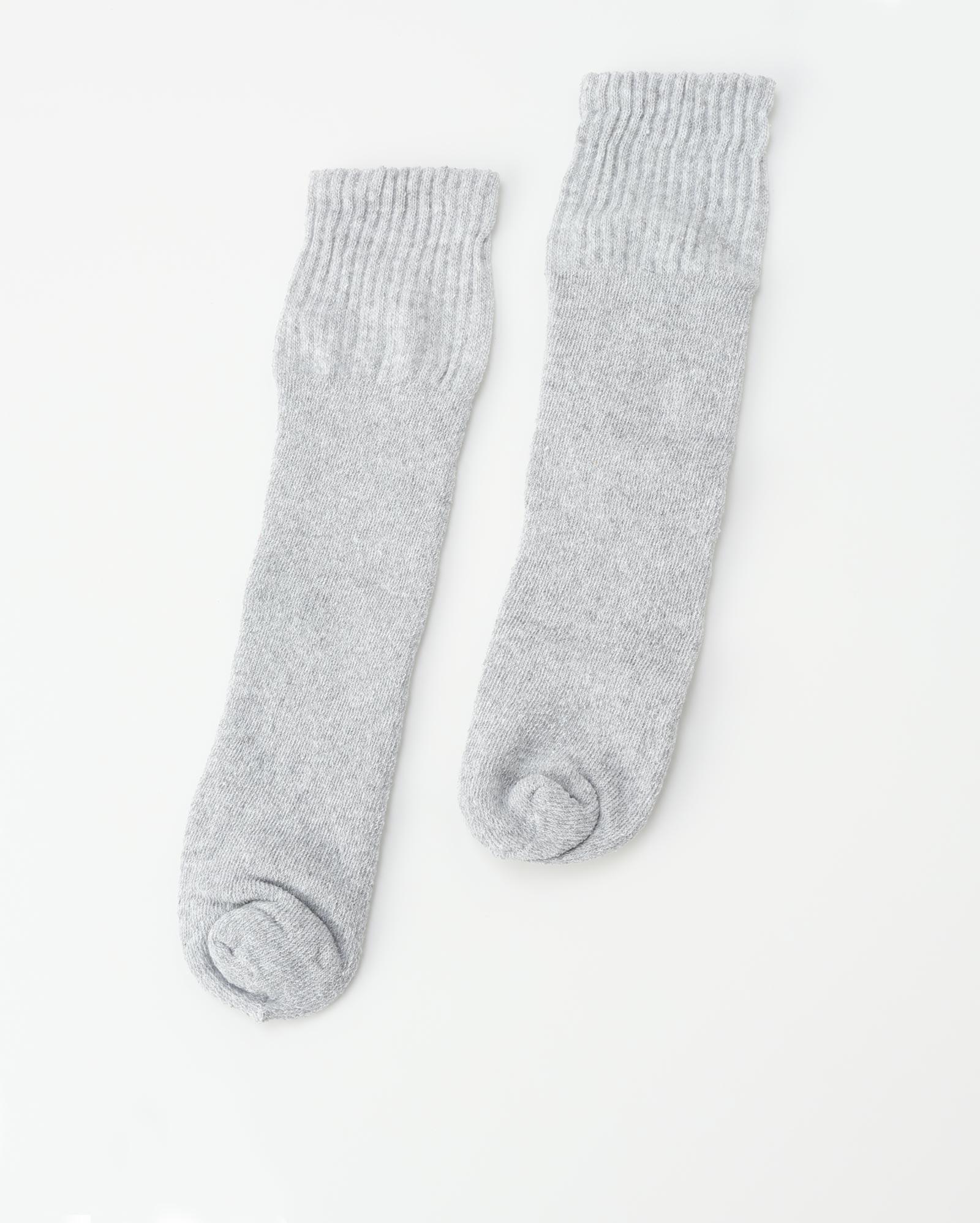 Kit Meia 3 Pares Cano Curto - Cinza Mescla