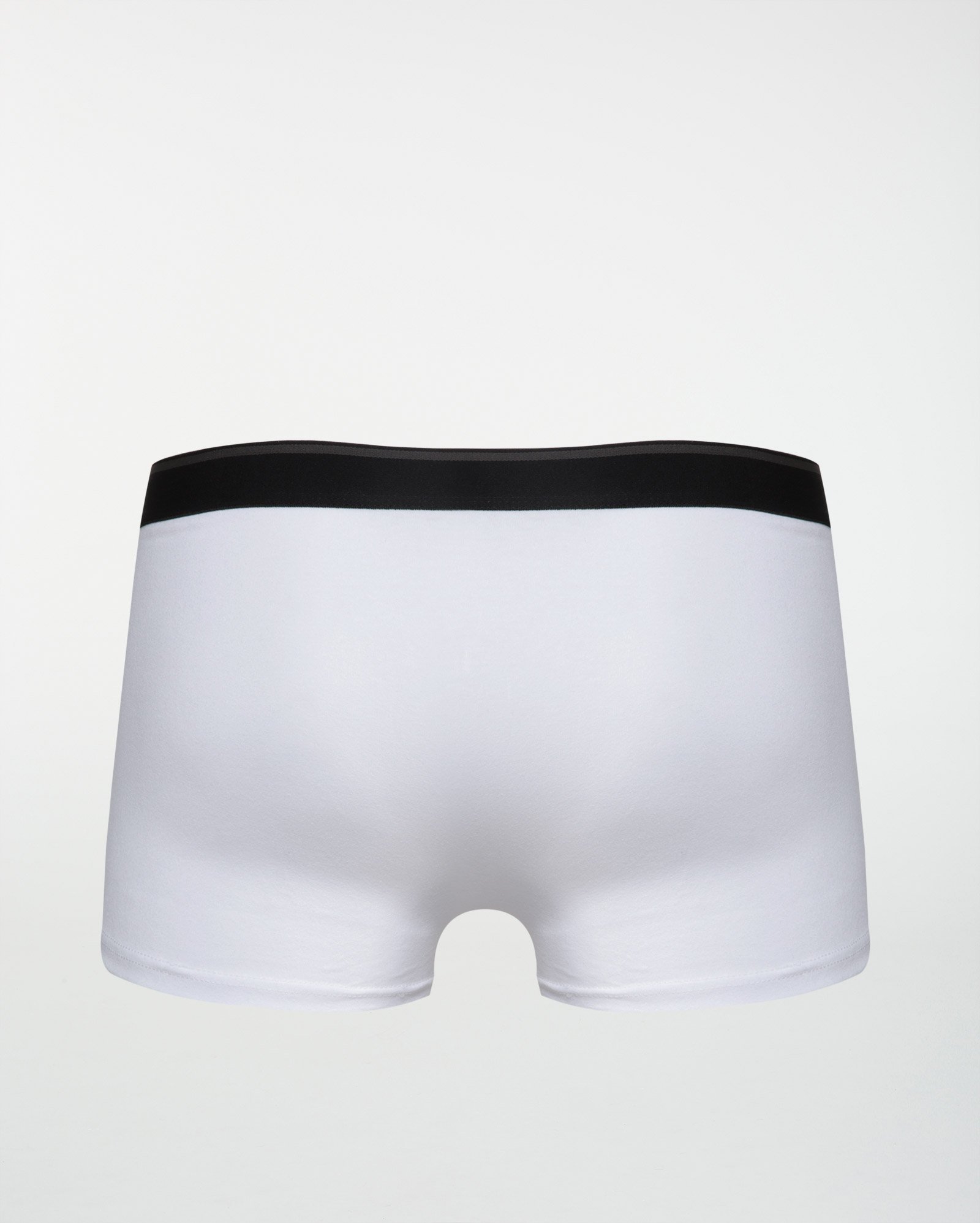 Cueca boxer lisa - Branco