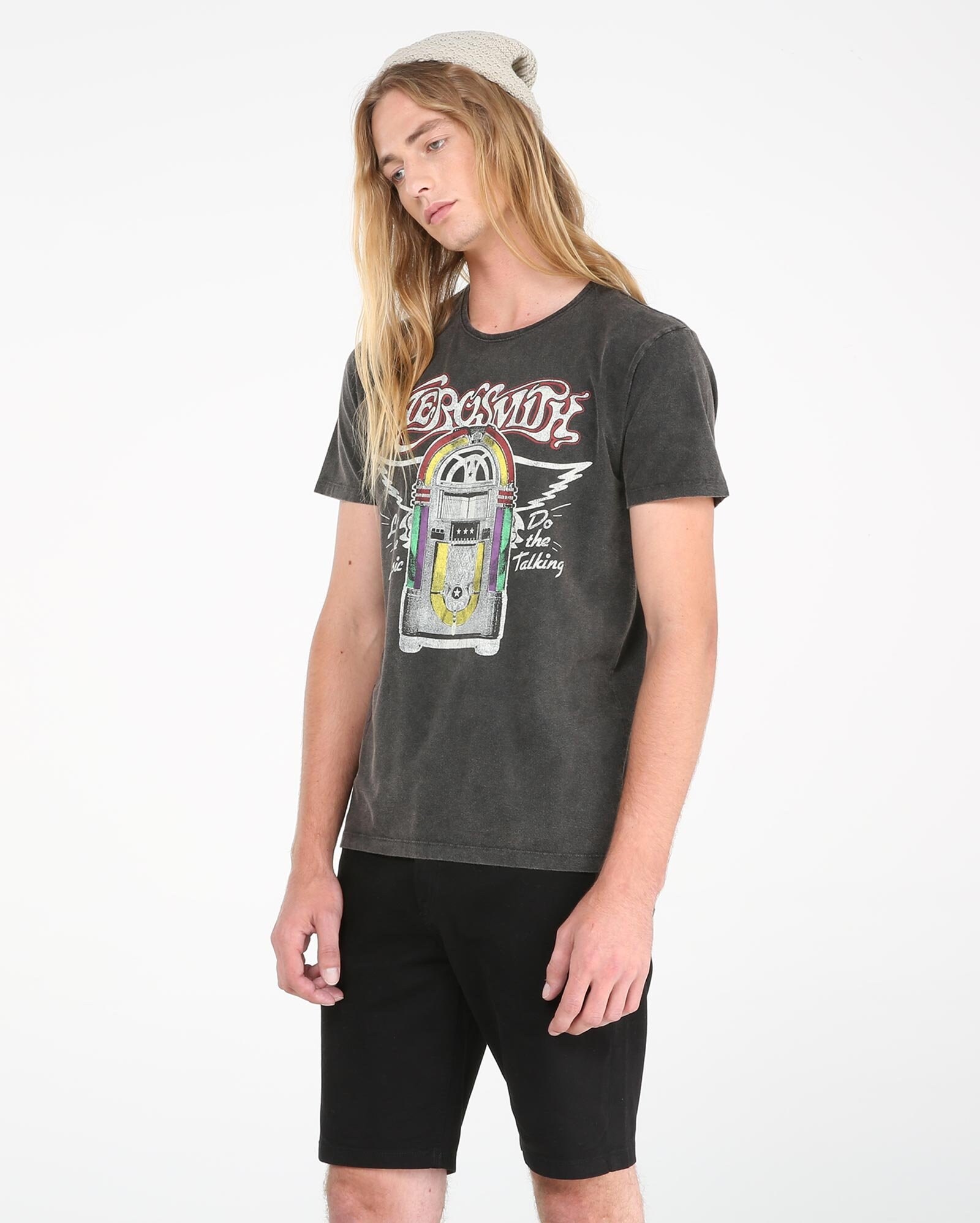 camiseta aerosmith riachuelo