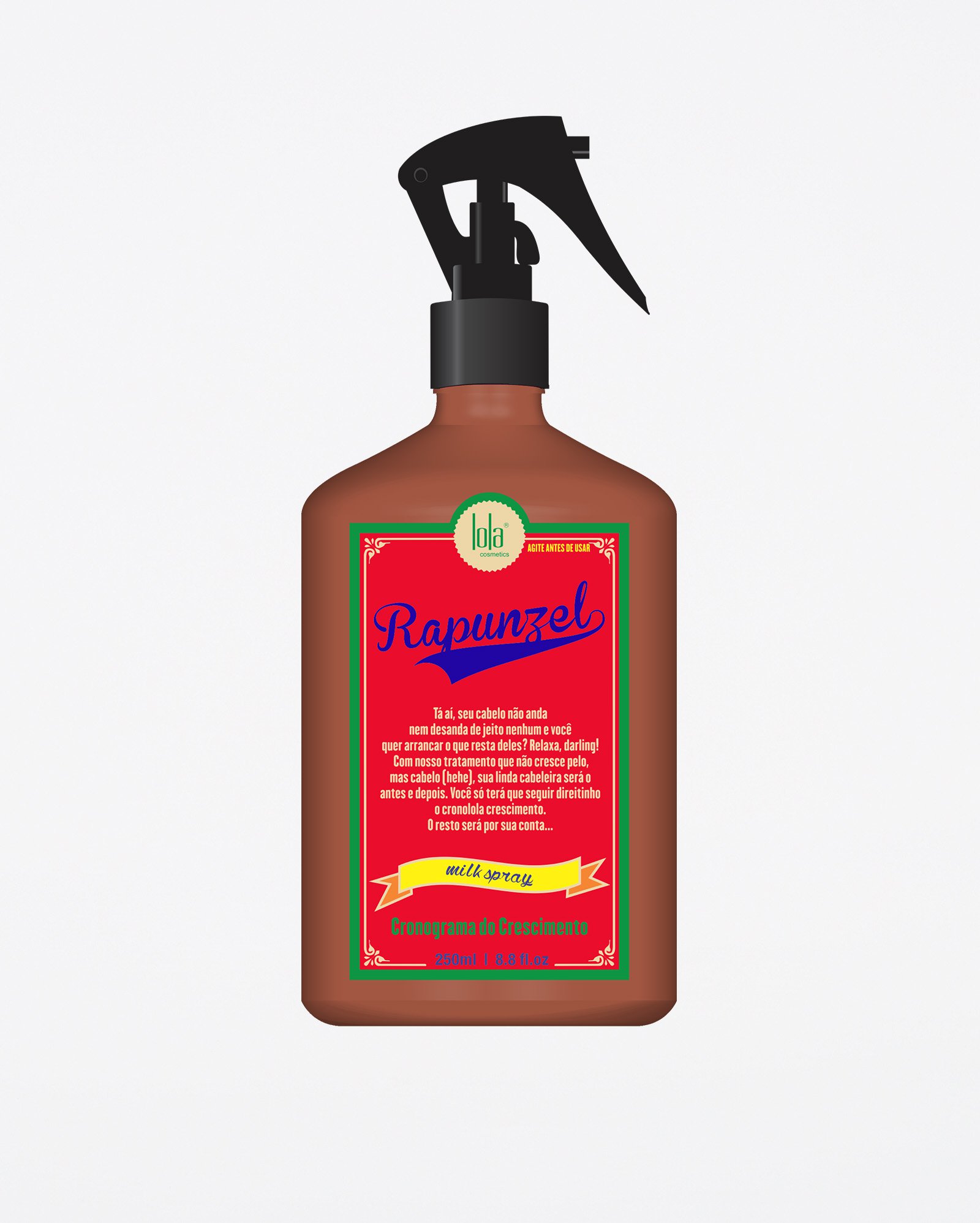 Finalizador milk spray Rapunzel 250ml | Lola Cosmetics