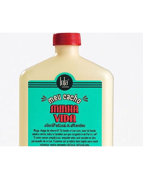 Shampoo Meu Cacho Minha Vida Lola Cosmetics 500ml