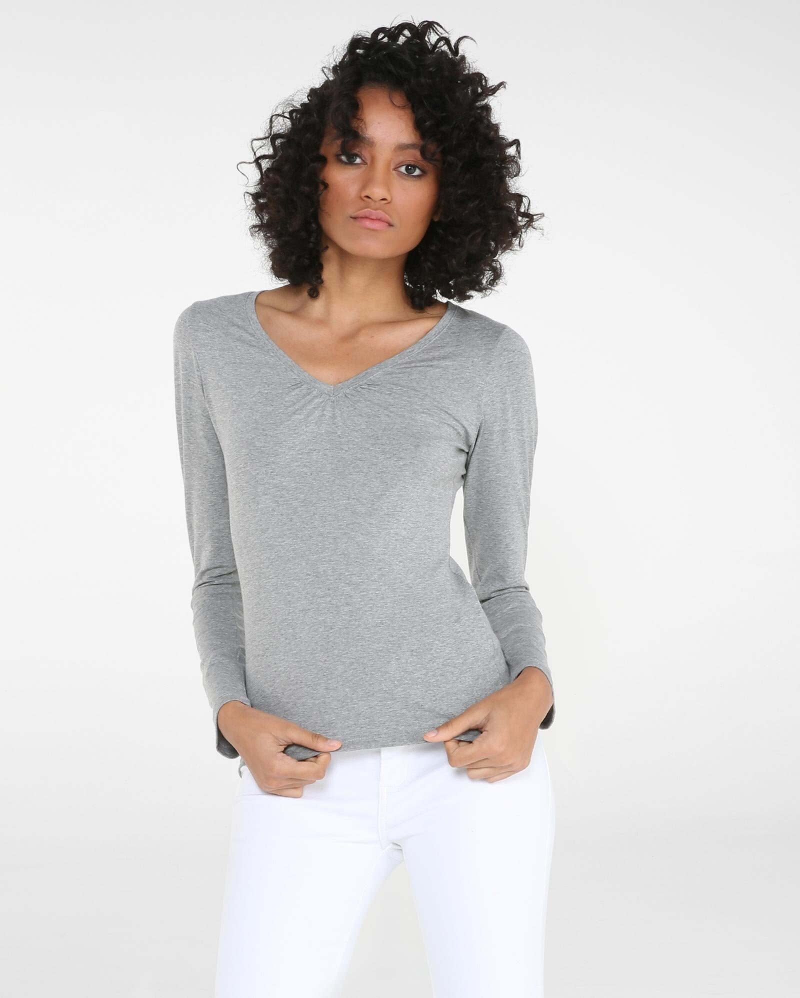 blusa manga longa riachuelo