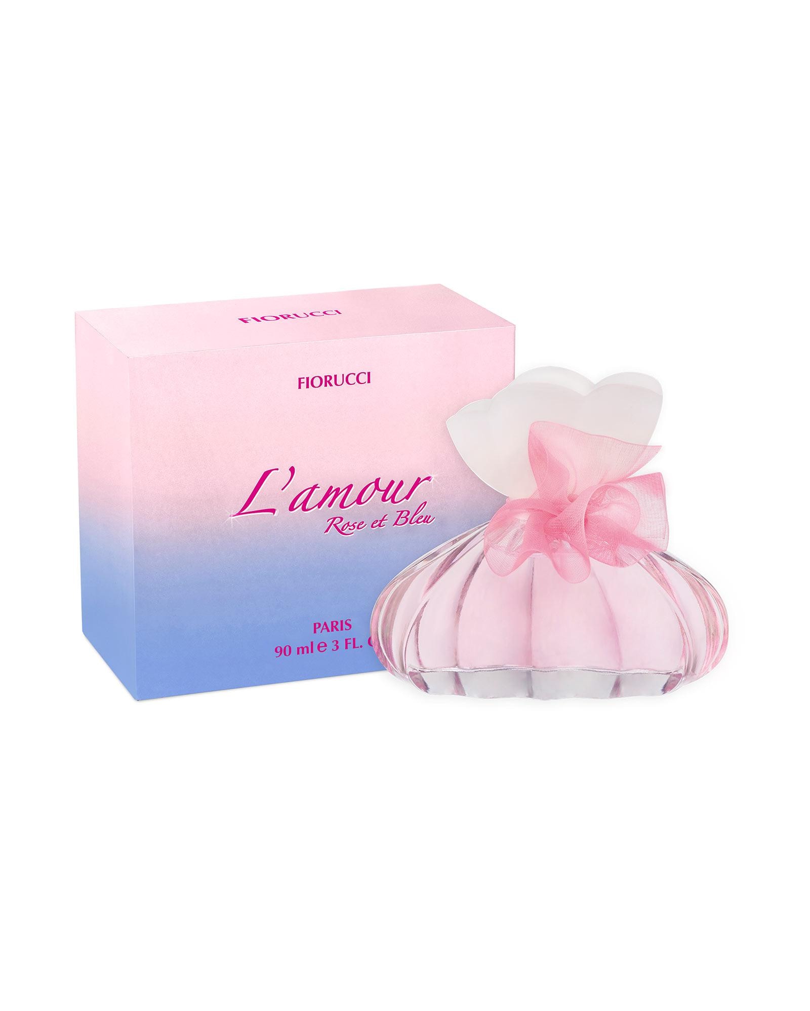 Deo Colônia L’Amour Rose et Bleu Fiorucci Feminino 90ml