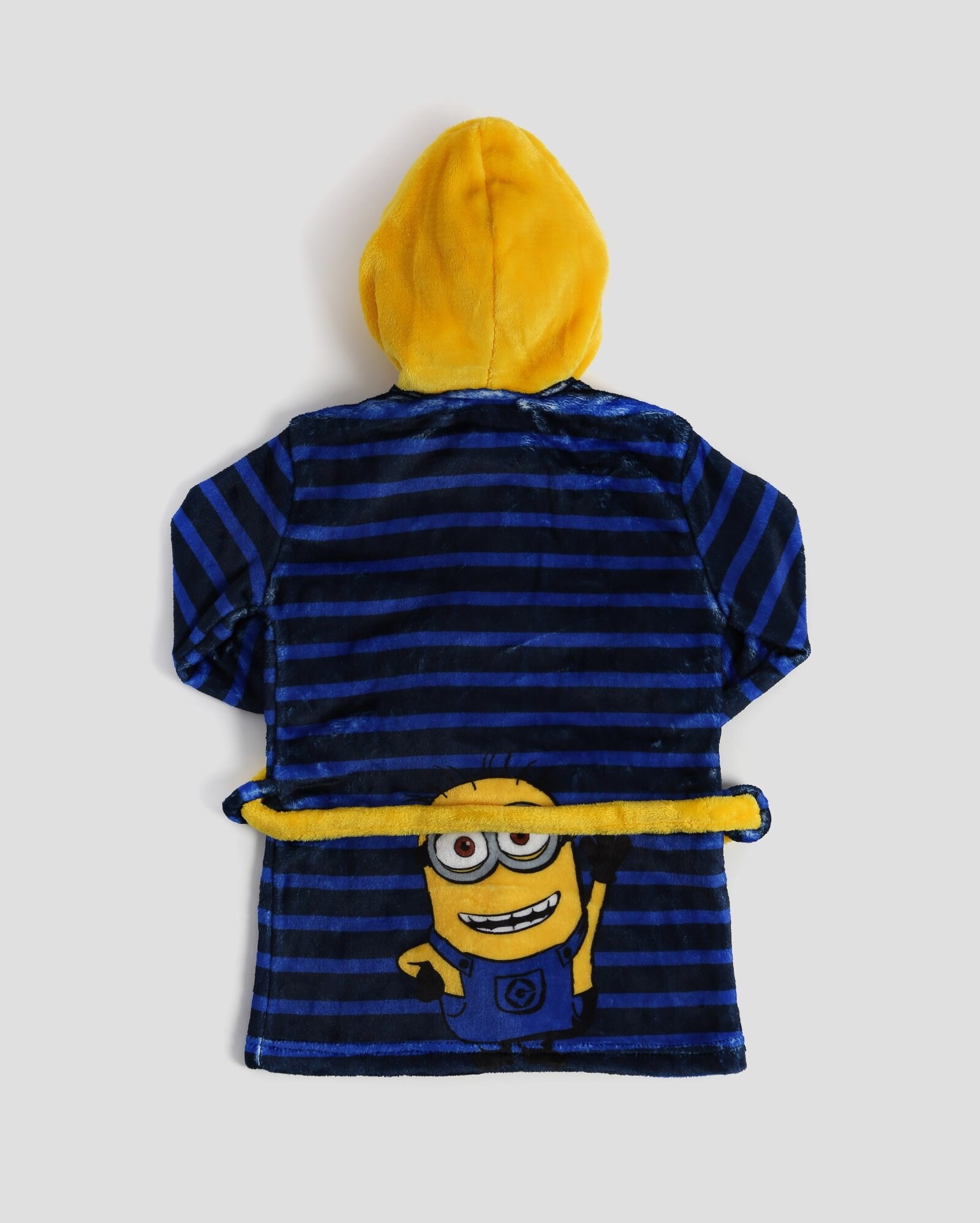 Minions Robe Riachuelo | Roupão Minions Listras - Amarelo