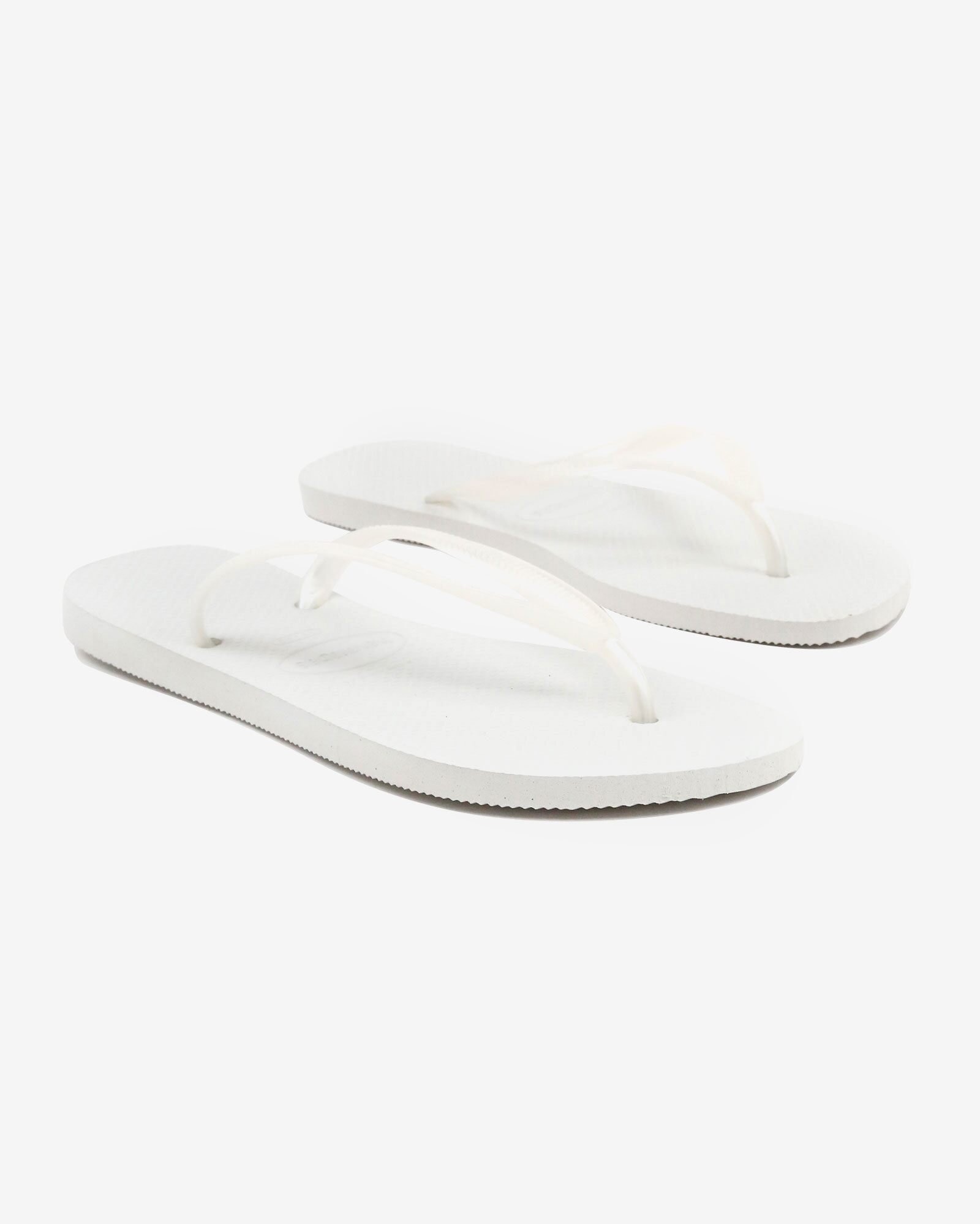 Chinelo feminino slim tradicional - Branco | Havaianas