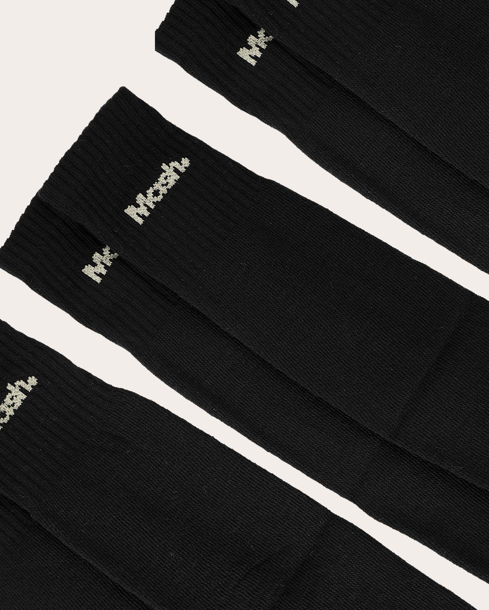 Kit meia masculina 3 pares cano curto preto | Mash
