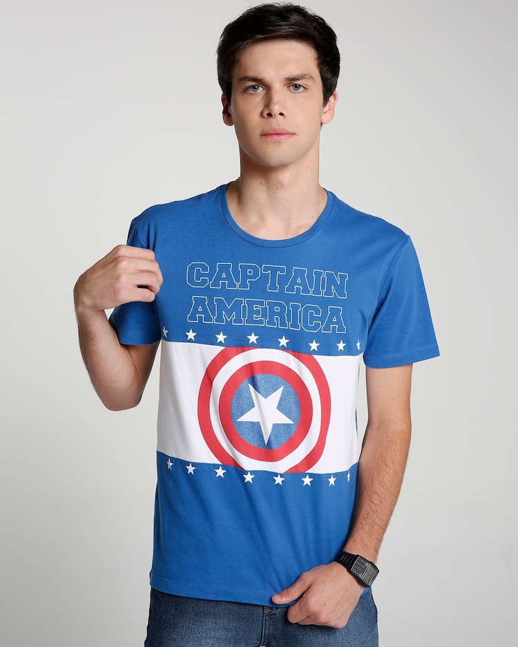 Riachuelo Camiseta Capitão América Marvel