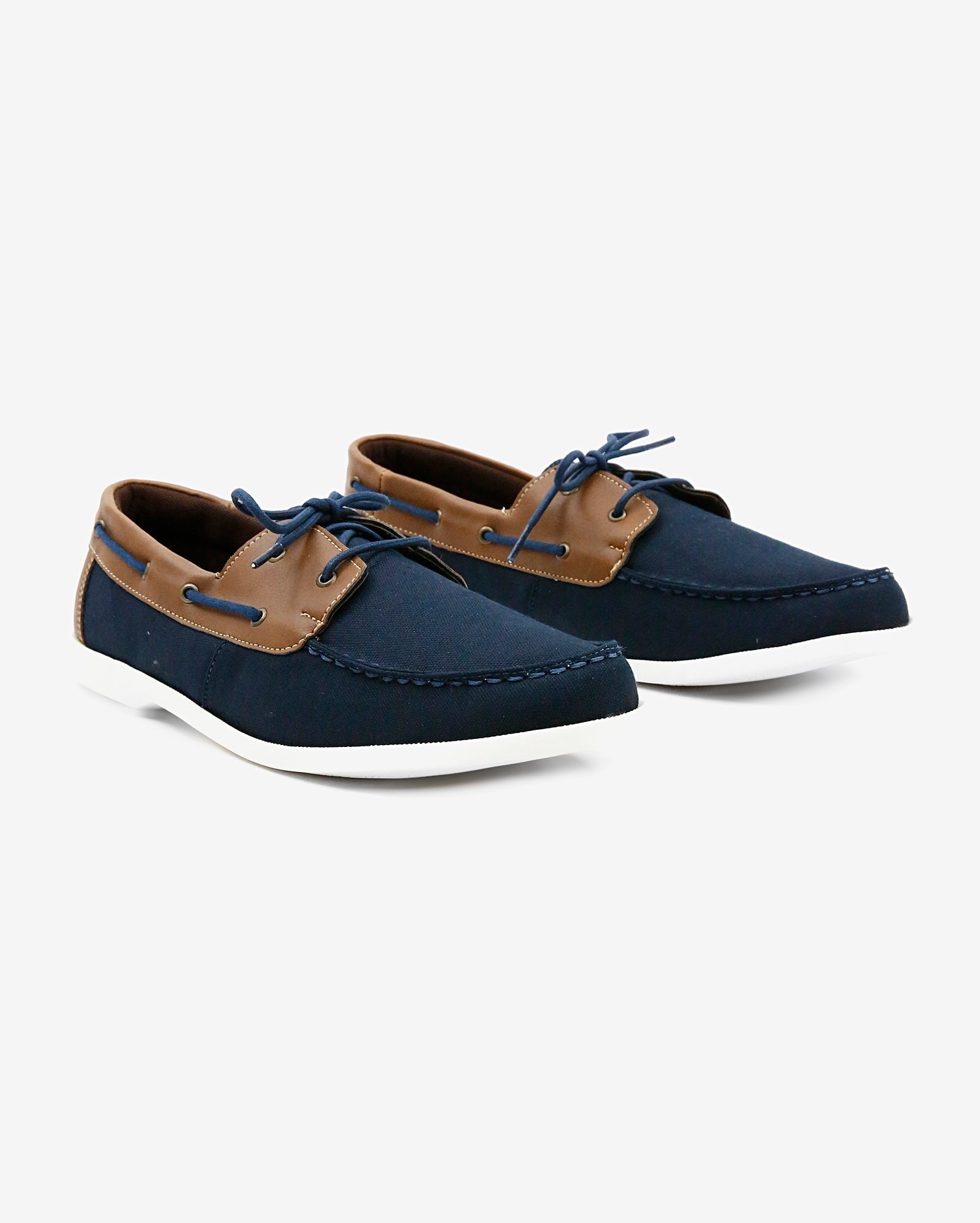 Riachuelo | Sapato Dockside Lona RCHLO Man - Azul Escuro