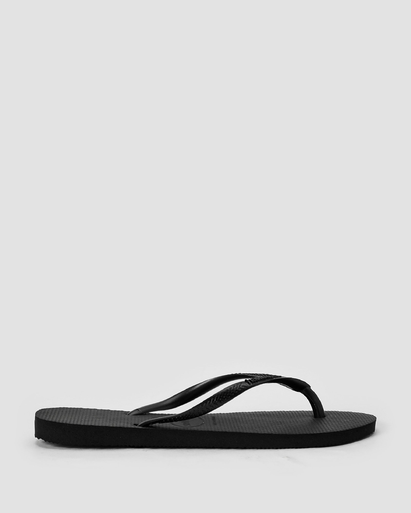 Chinelo feminino slim tradicional - Preto | Havaianas