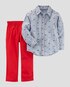 Conjunto Dino Carter´s - Azul/Vermelho