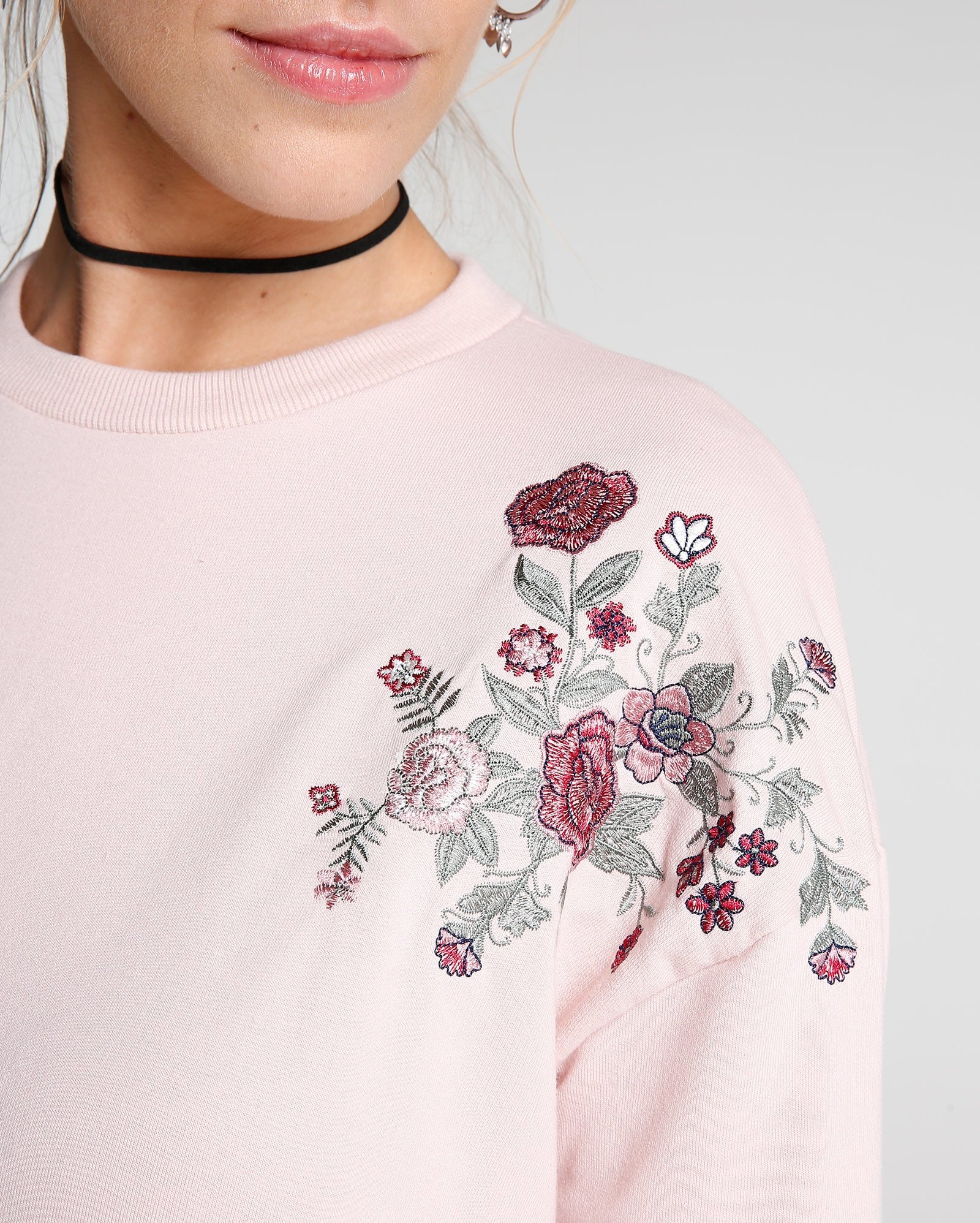 Riachuelo | Moletom Bordado Flores