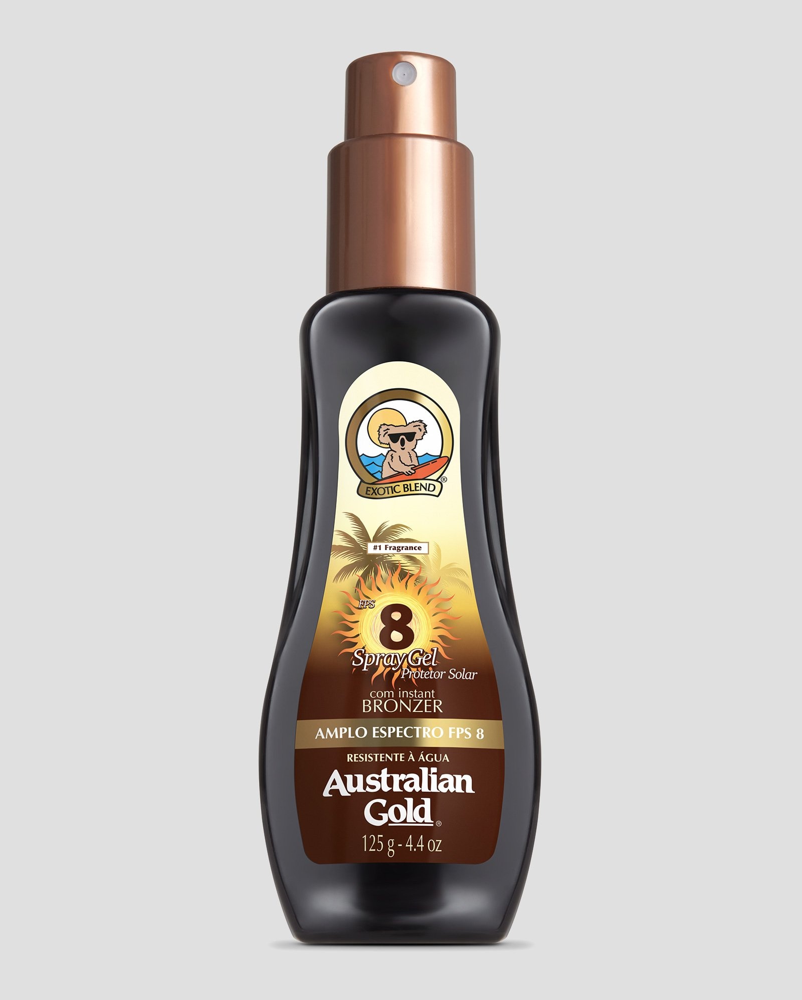 Protetor Solar Corporal FPS 8 Spray Australian Gold 125ml