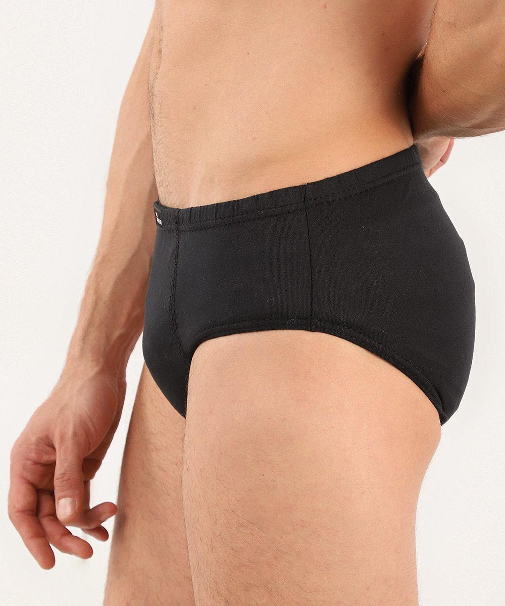 Kit cueca slip 3 peças neutras multicor | Pool