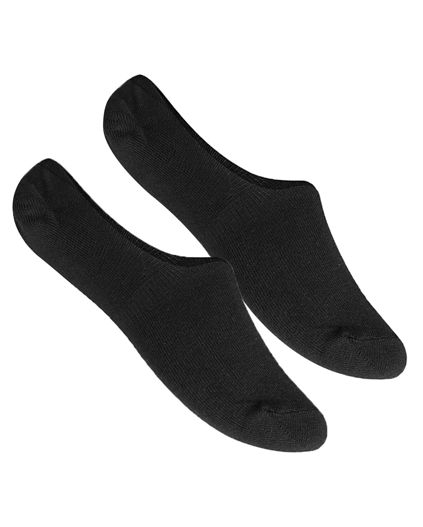 Kit meia sapatilha feminina 2 pares lisa - Preto | Accessori by Riachuelo