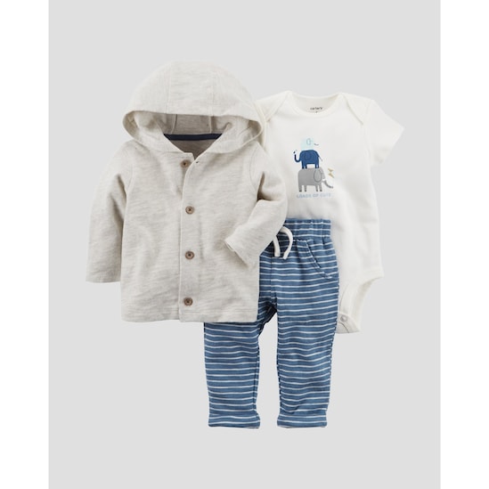 Conjunto Elefante Carter's - Multicor