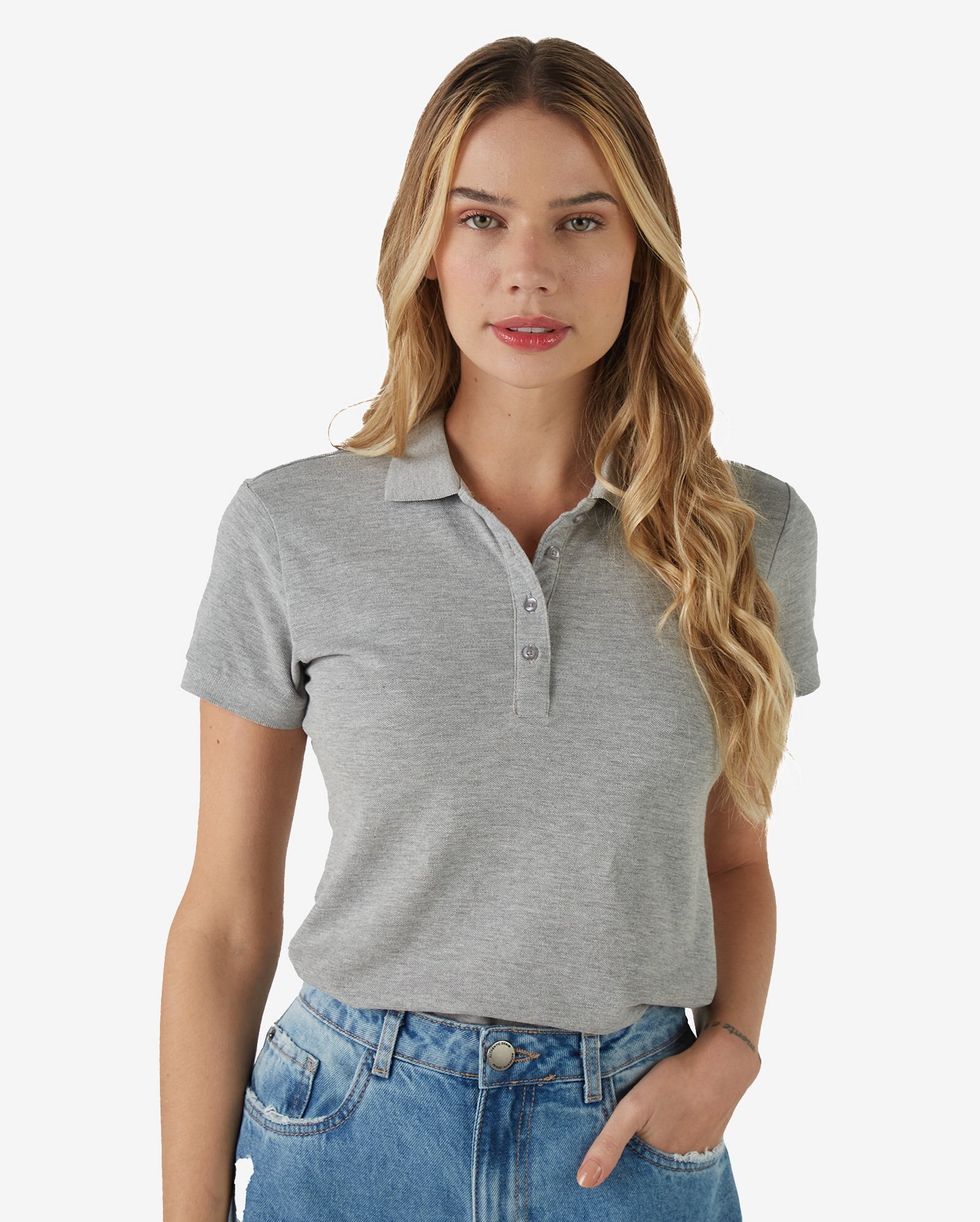 Blusa polo feminina c&a Clearance