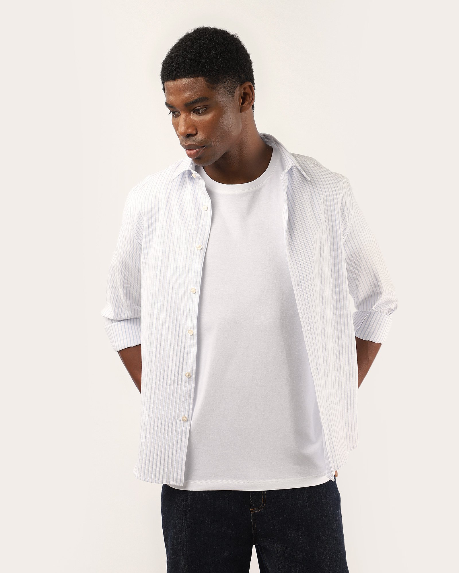 Camiseta masculina Básica Essencial Regular - branca - Branco