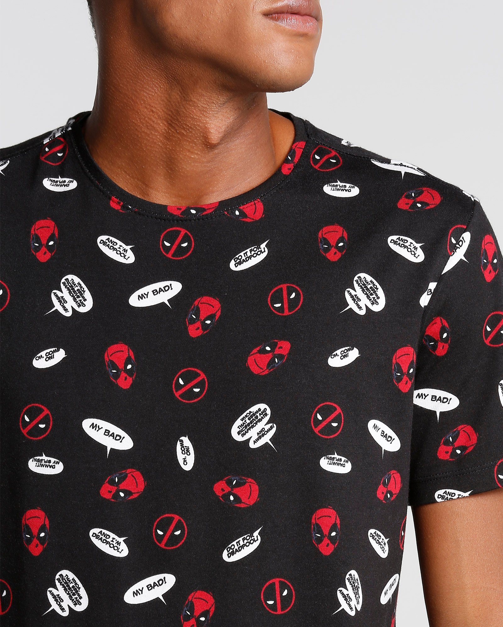 camisa do deadpool