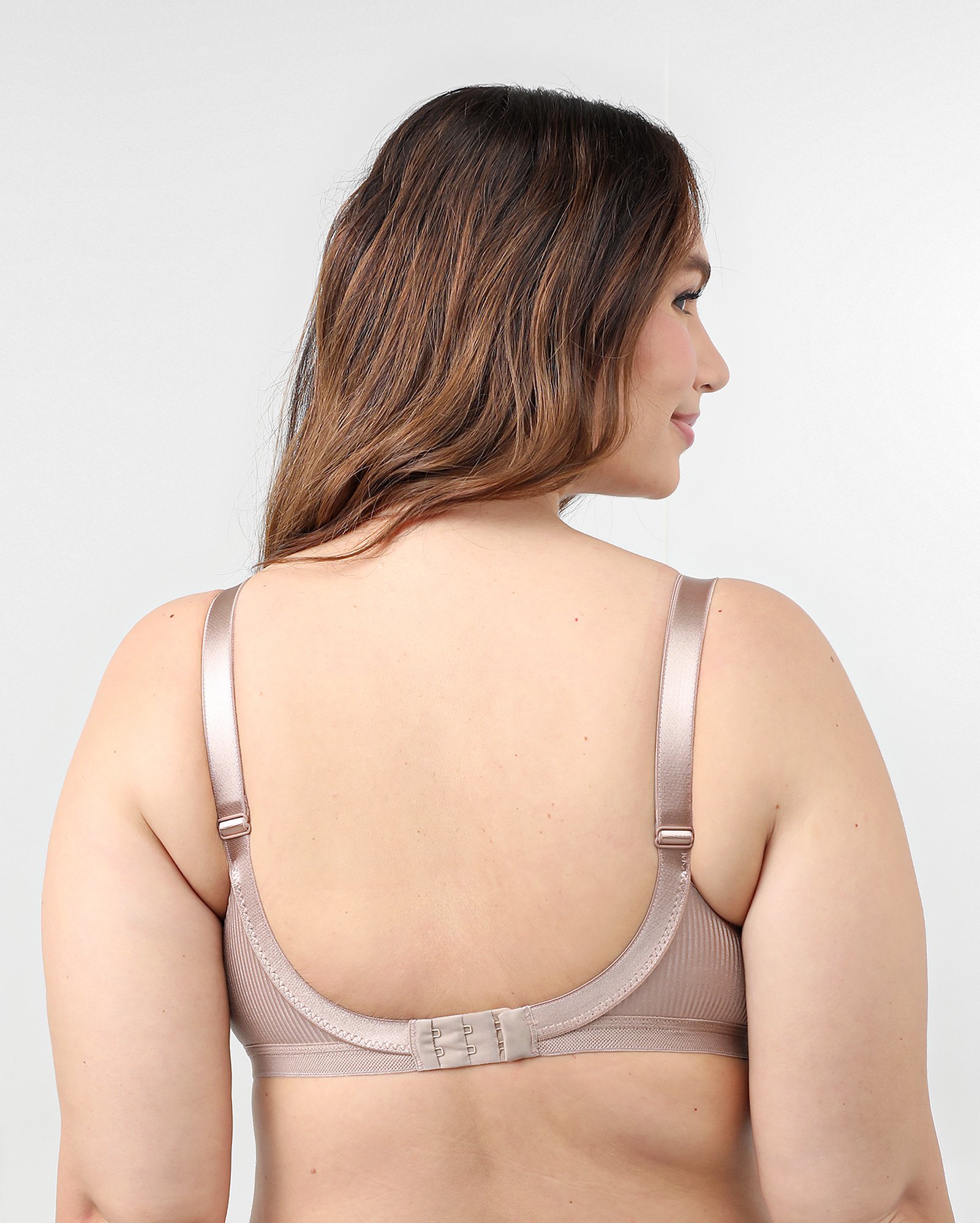 Sutiã plus size Olimpo Bourbon - Bege | Demillus