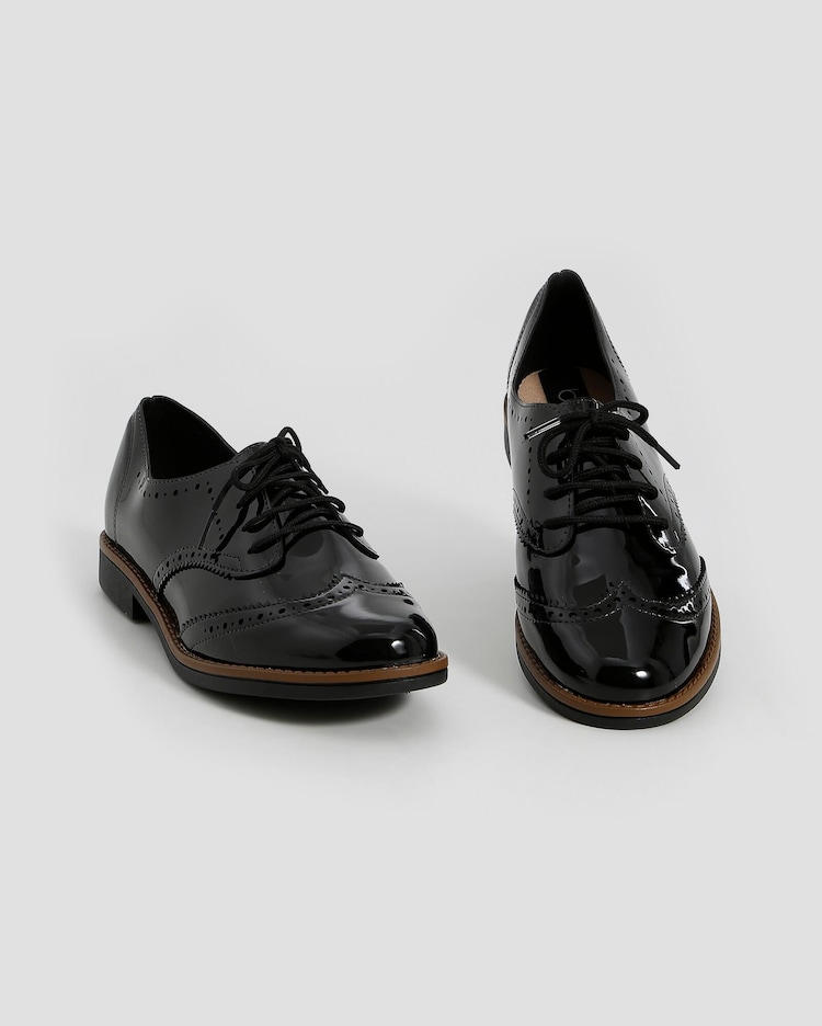 Riachuelo Sapato Oxford Verniz Beira Rio