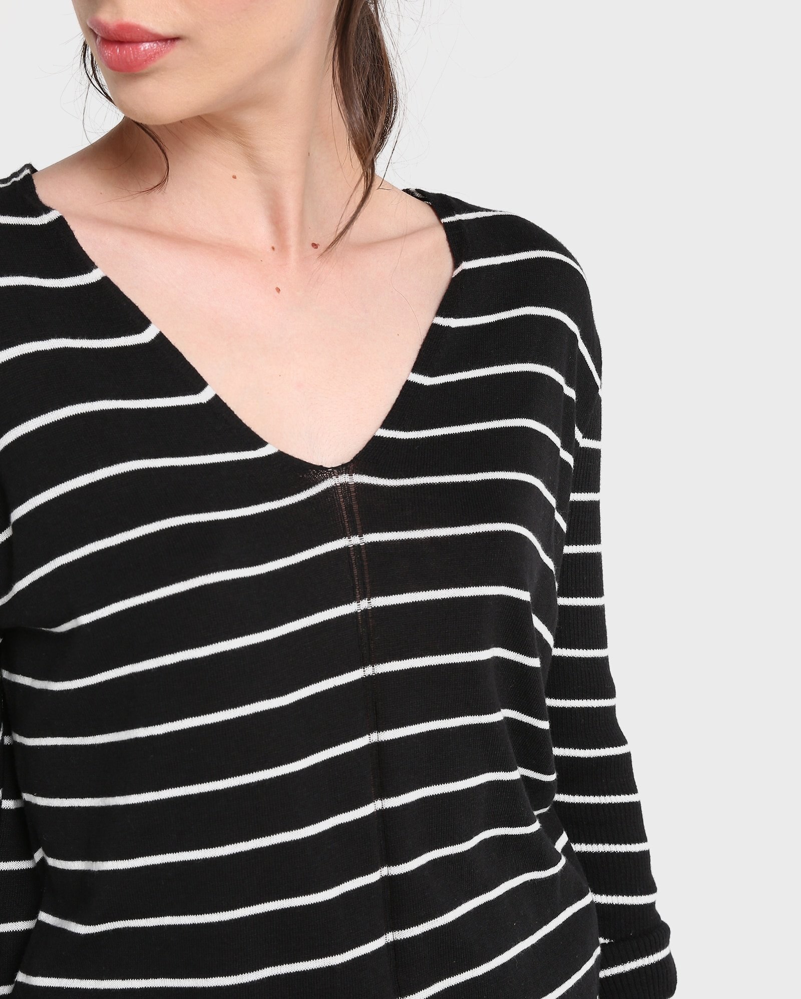 Riachuelo Suéter Tricot Listrado