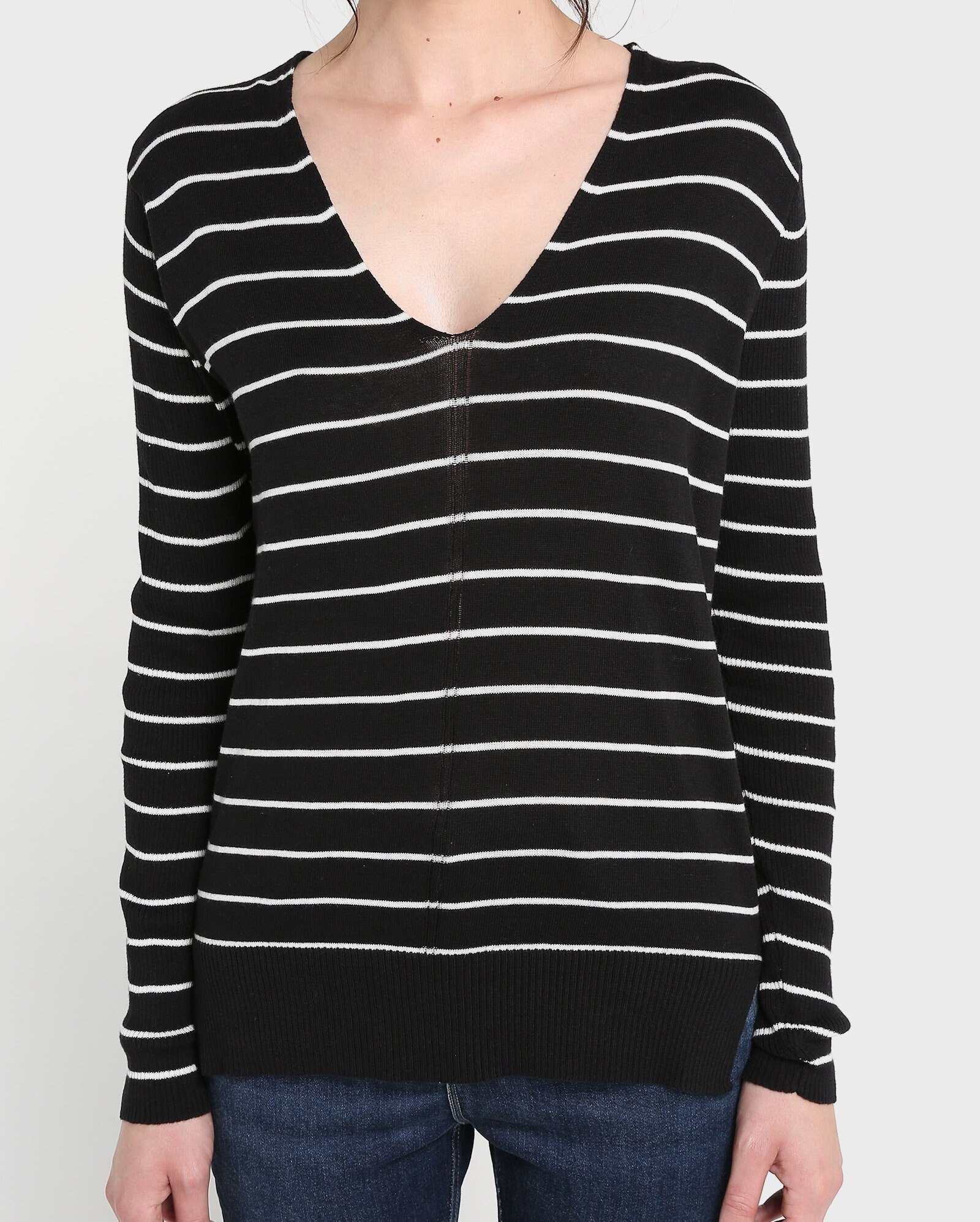 Riachuelo Suéter Tricot Listrado