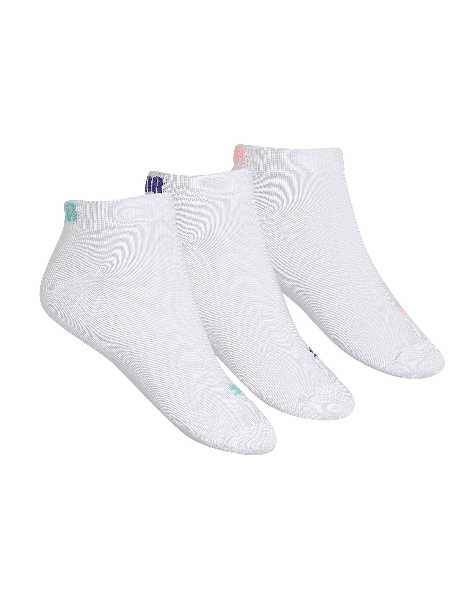 Kit Meia 3 Pares Sapatilha Puma - Branco