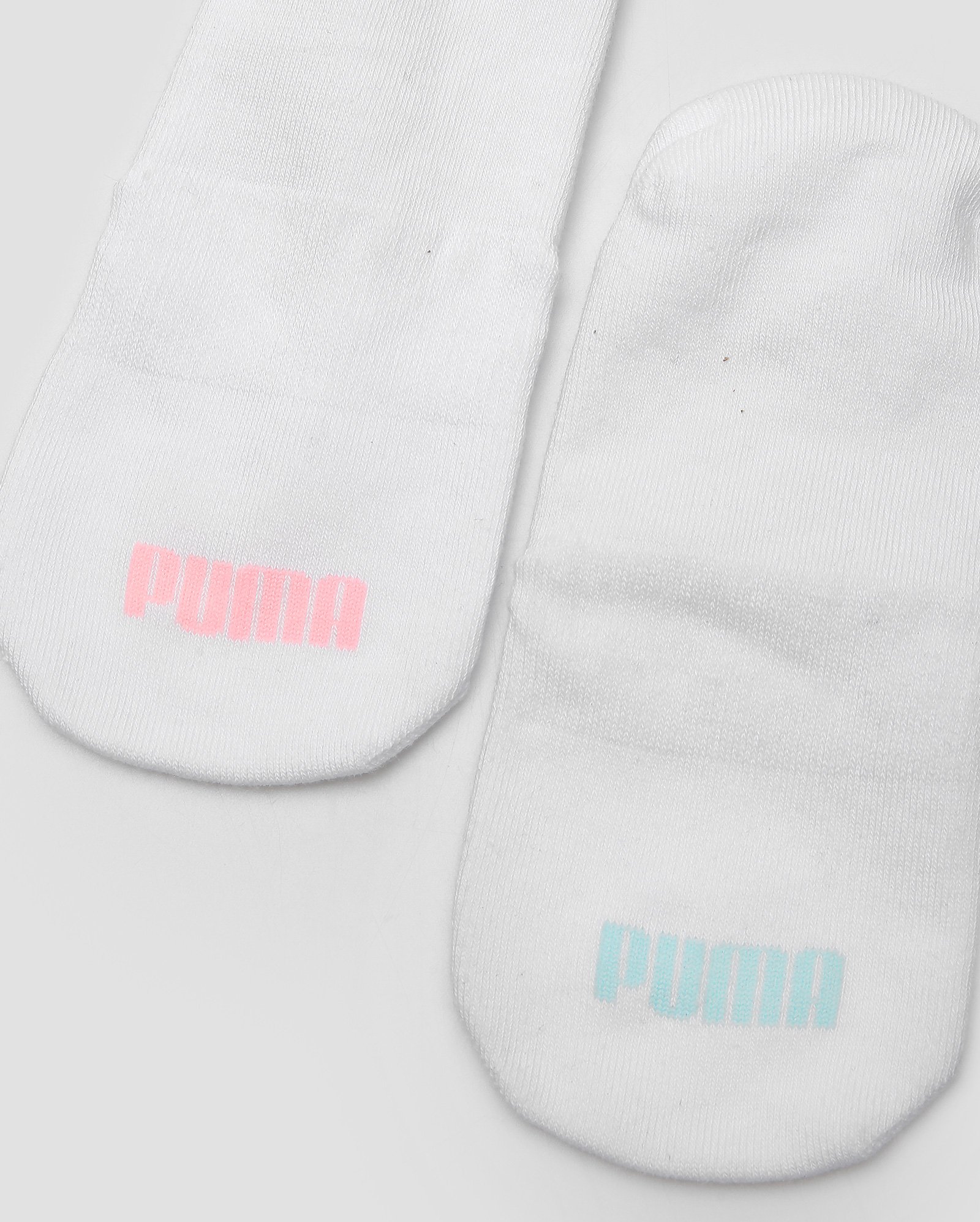 Kit meia 2 pares feminina branca | Puma