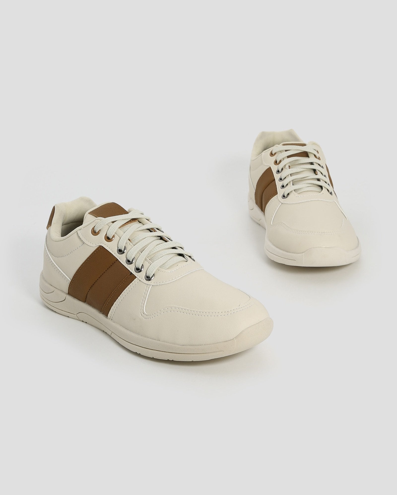 Riachuelo | Sapatênis Pegada Masculino em Couro Pinhão 119602-01