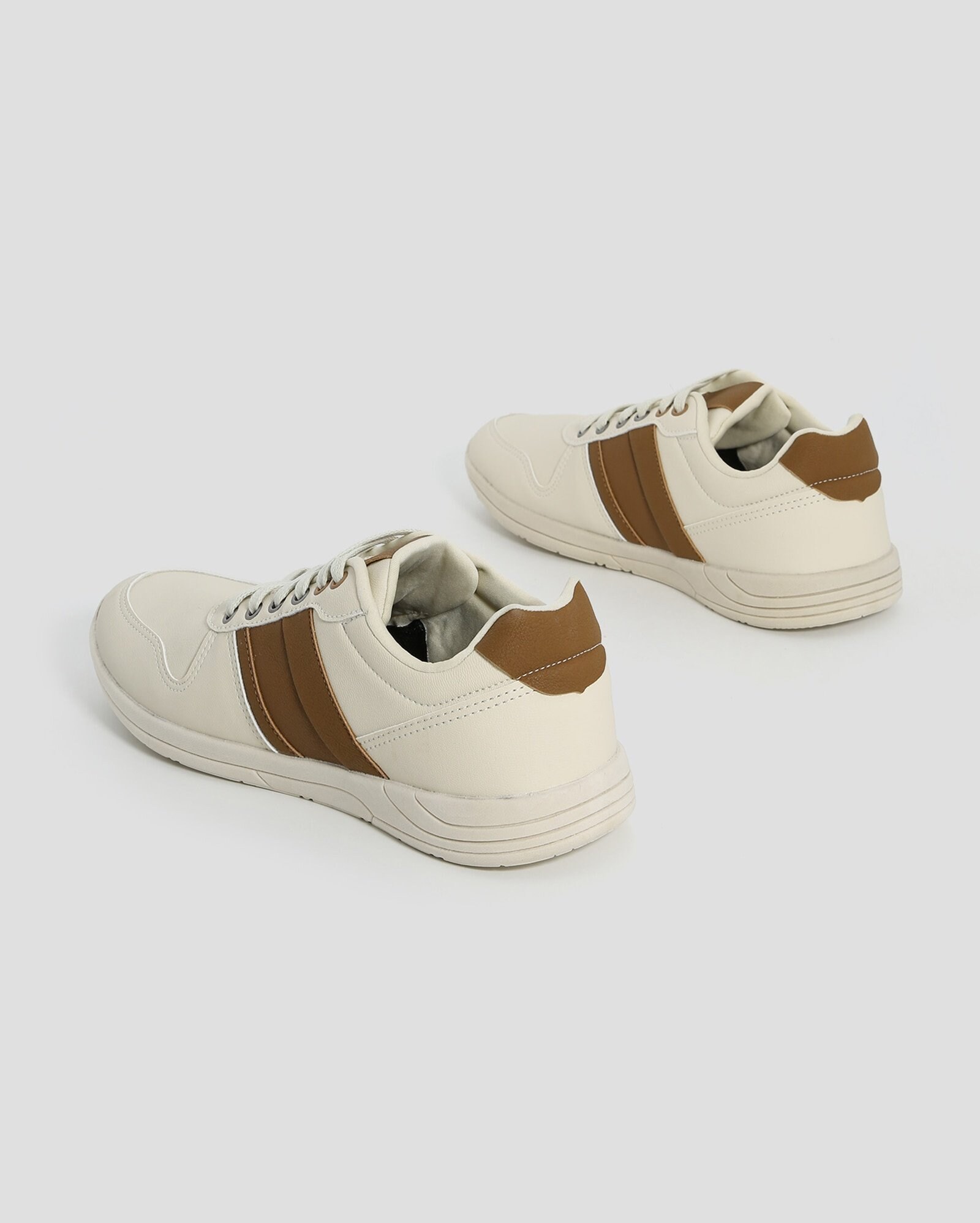 Riachuelo | Sapatênis Recortes Pool - Bege