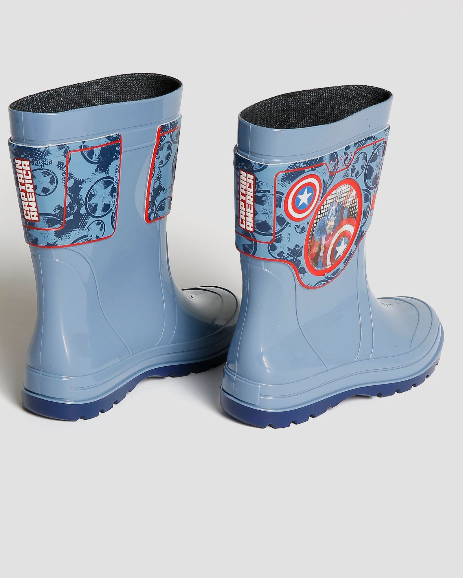 Capitão América Bota Galocha Homem Aranha Capitão América Bota De