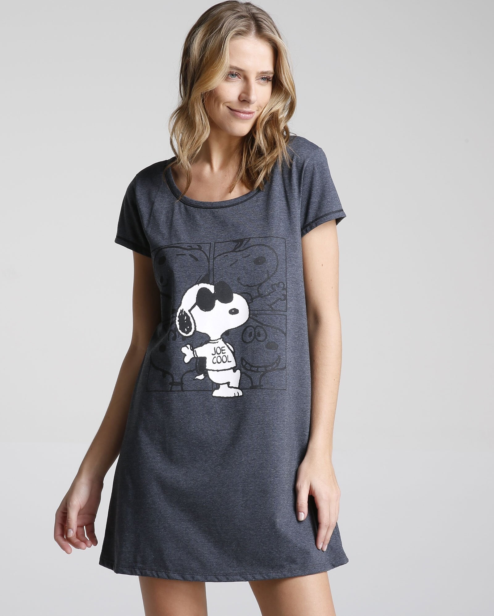 その他 Snoopy (Charcoal) Riachuelo | Camisola Joe Cool Snoopy